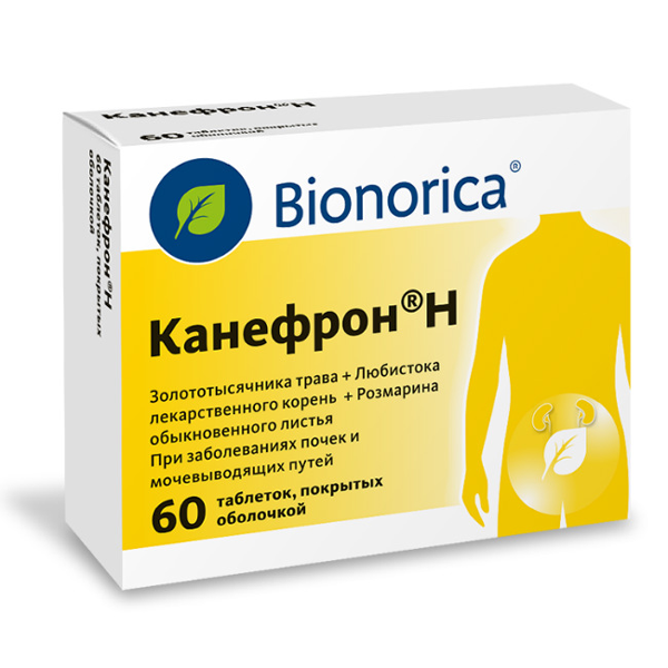 Канефрон H №60 Бүрхүүлтэй шахмал