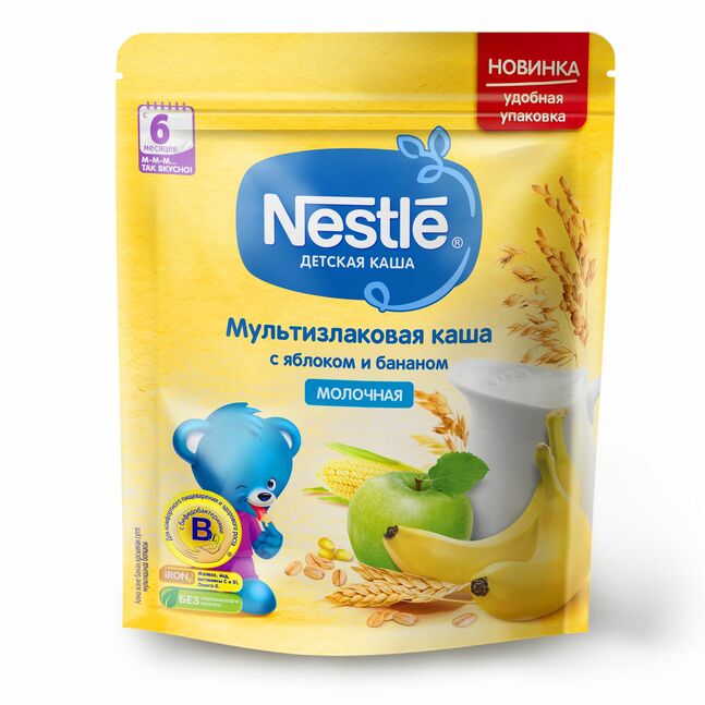 Нунтаг каш алим гадил 6сар+ Nestle 220гр