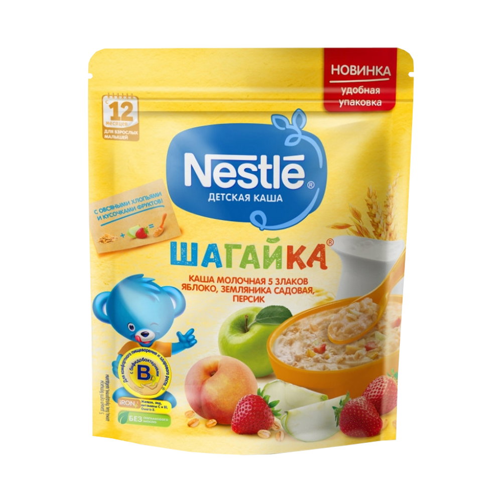 Нунтаг каш тоор гүзээлзгэнэ 12сар+ Nestle 200гр