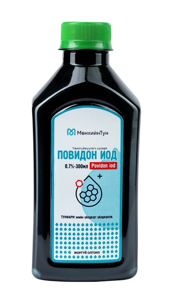 Повидон иод 0.7%-300мл №1 шингэн