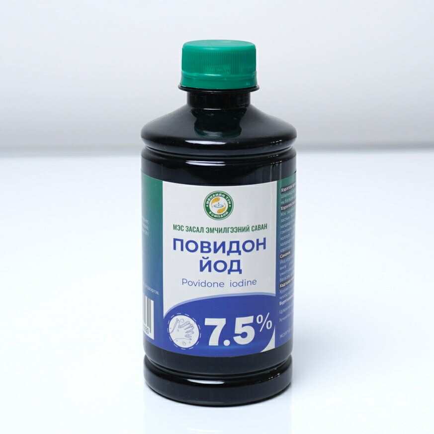 Повидон иод 7.5%-300мл №1 Шингэн саван