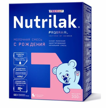 Сүү N1 Nutrilak 0-6сар 300гр №1