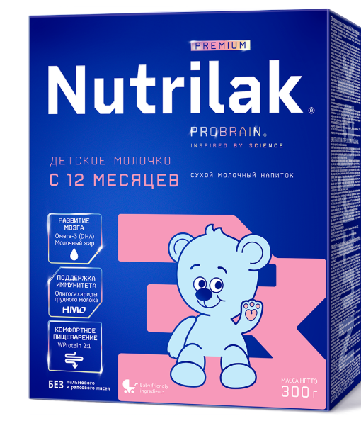 Сүү Nutrilak N3 +12сар 300гр №1