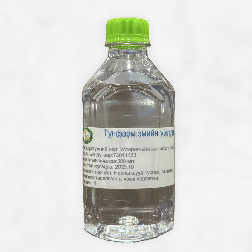Устөрөгчийн хэт исэл 3%-300мл №1