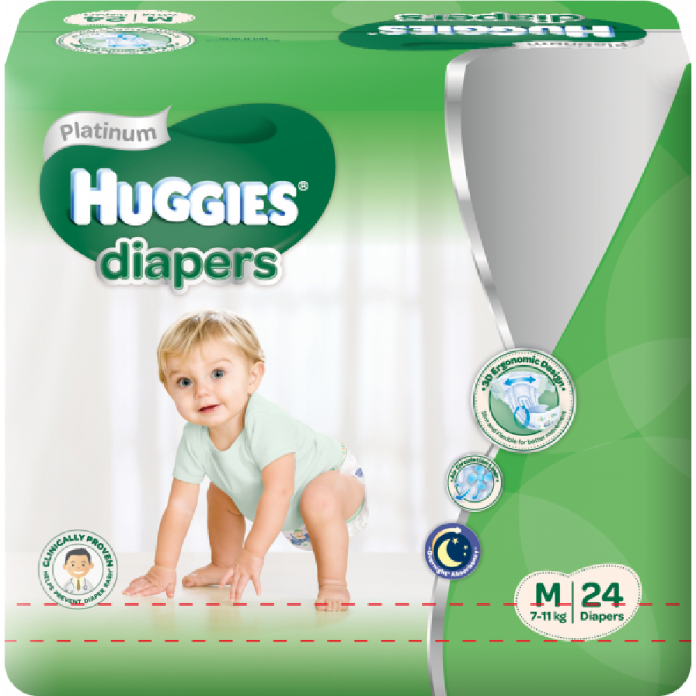 Хүүхдийн живх 7-11кг Huggies №24