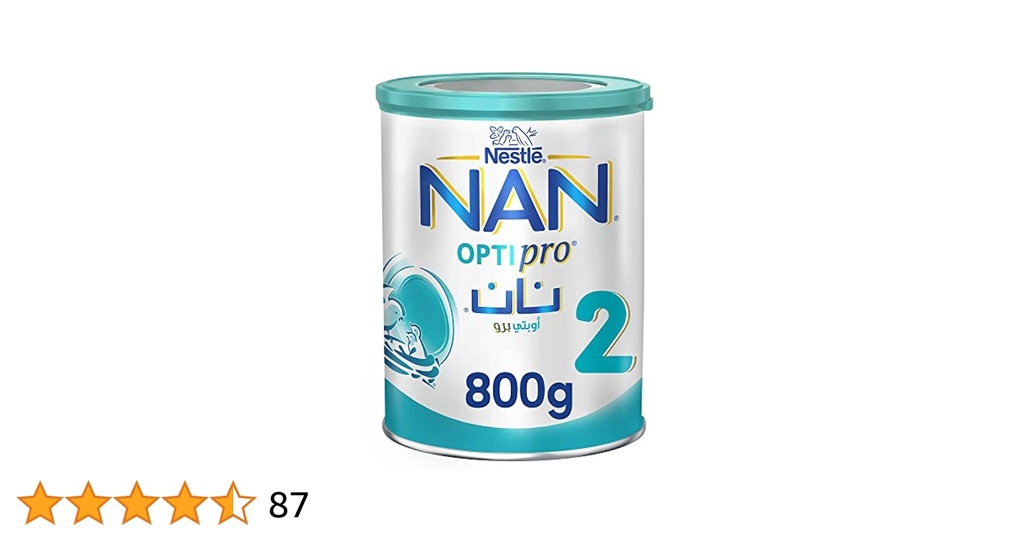 Хүүхдийн сүү 6сар+ NAN optipro 800гр