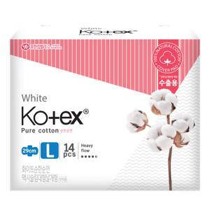 Ариун цэврийн хэрэглэл Kotex Purecotton White Slim L 29см №14