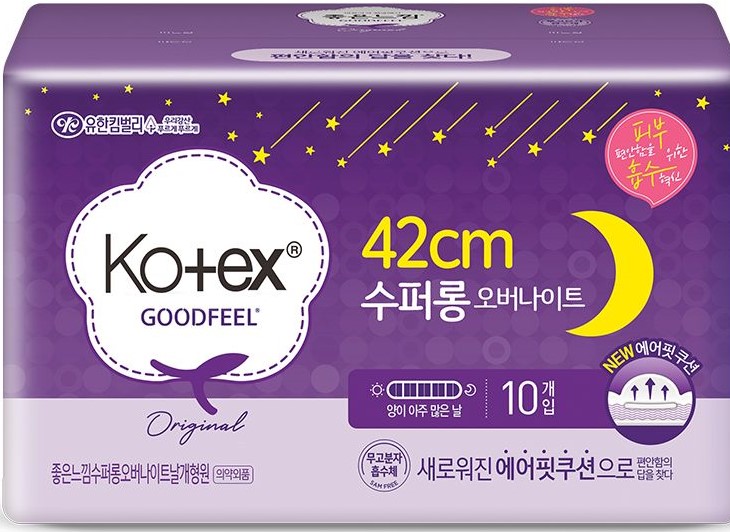 Ариун цэврийн хэрэглэл Kotex Goodfeel Long 42см №10