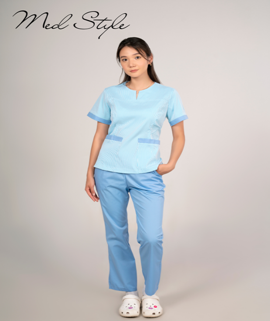 Мэс заслын хослол цэнхэр судалтай, суналттай №1 Эмэгтэй