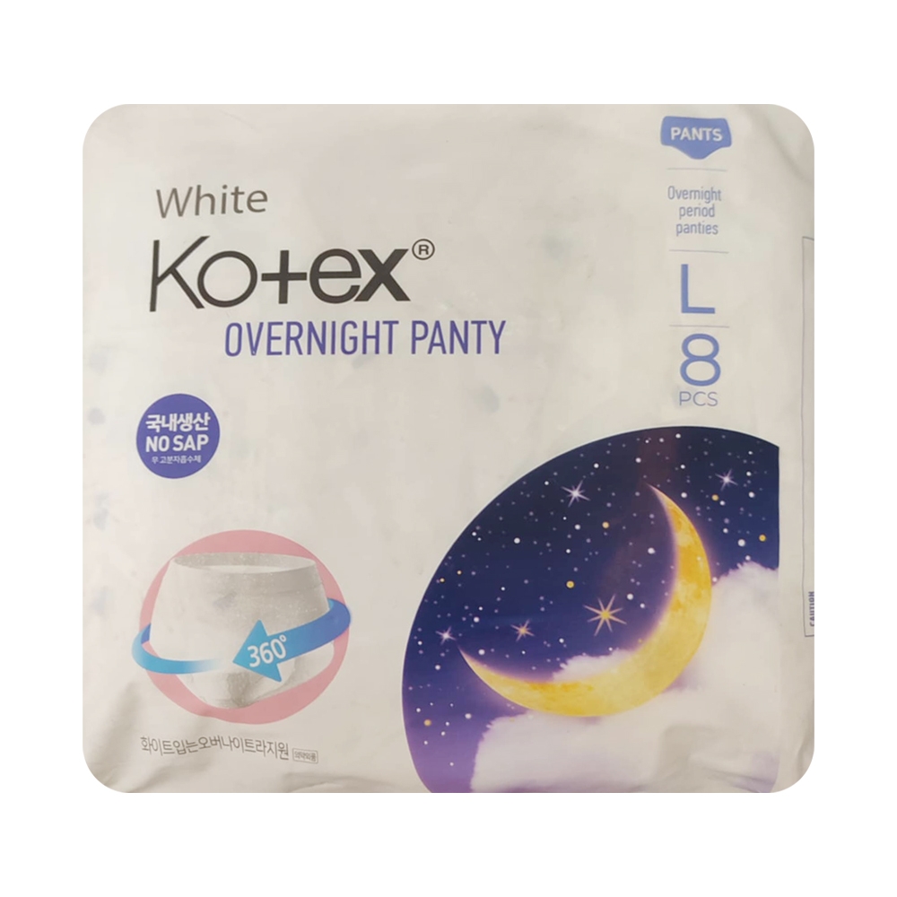 Ариун цэврийн хэрэглэл  Kotex Overnight Panty L №8