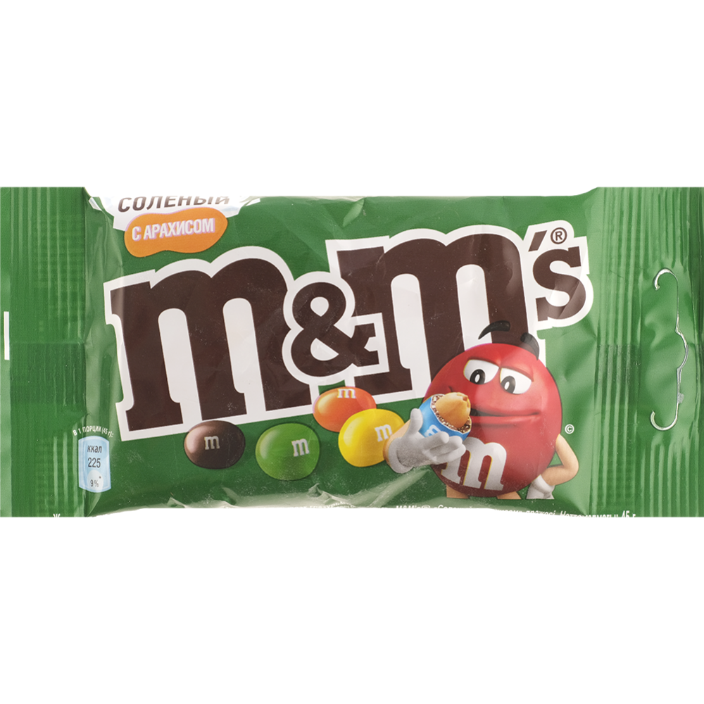 Шоколад-M&M's Salty peanut 45г