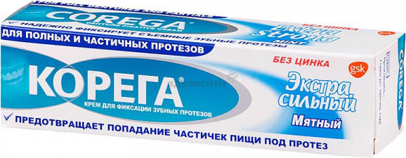 Корега мятный вкус 40гр №1