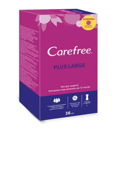 Ариун цэврийн хэрэглэл Carefree fresh large max №36