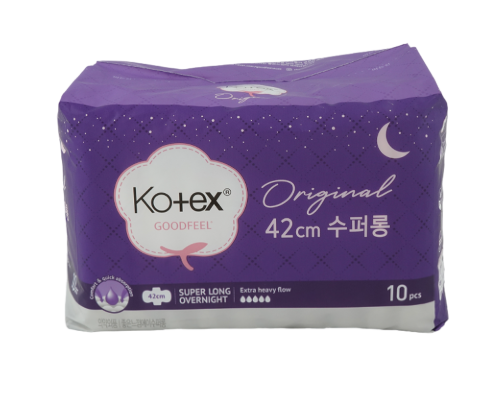 Ариун цэврийн хэрэглэл Kotex good feel super long 42см №10