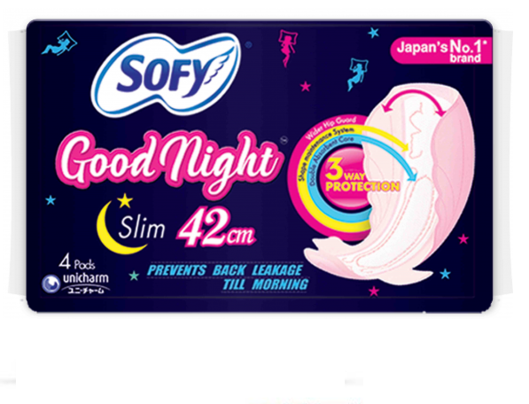 Ариун цэврийн хэрэглэл Sofy Good night slim 42см №4