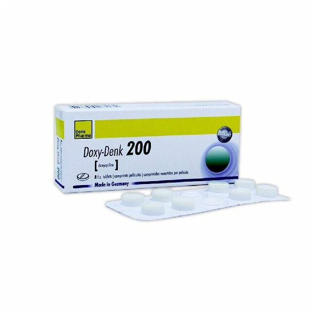 Докси-Денк 200мг №8 Бүрхүүлтэй шахмал