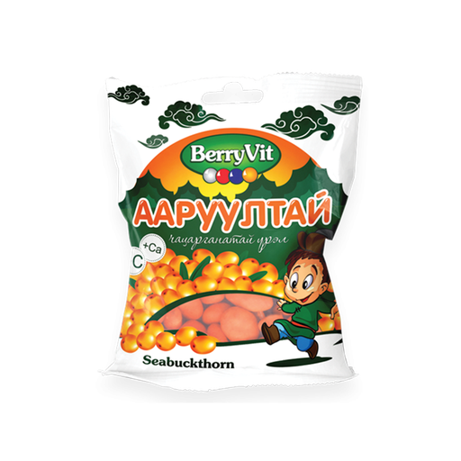 [105823] BerryVit-Ааруултай чацарганатай үрэл 60гр - МОНОС ХҮНС ХХК