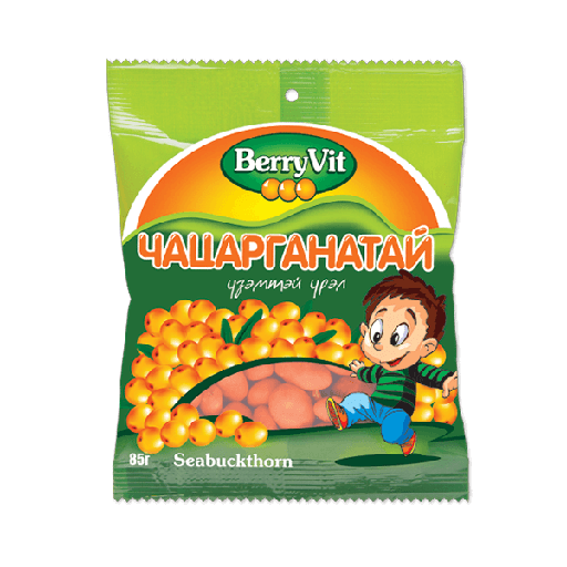 [105820] BerryVit-чацаргана үзэмтэй үрэл 60гр - МОНОС ХҮНС ХХК