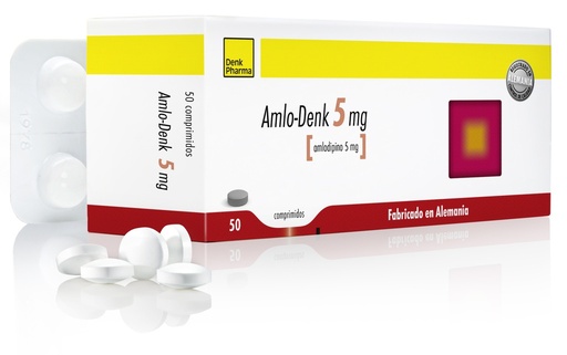 [103795] Амло-Денк 5мг №50 шахмал - Denk Pharma GmbH & Co.KG