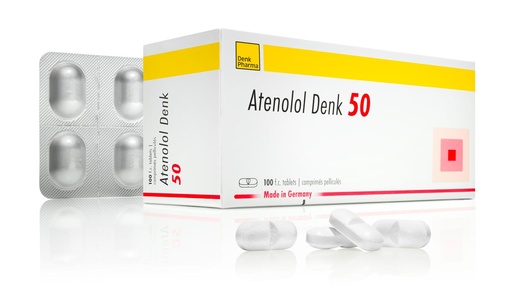 [103855] Атенолол-Денк 50мг №100 Шахмал - Artesan Pharma GmbH & Co.KG