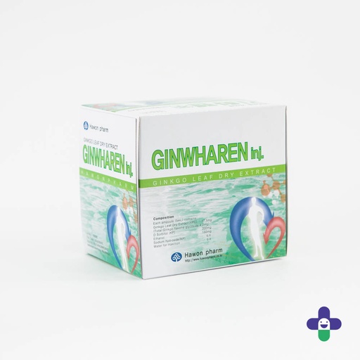 [104089] Гинварен 17.5мг-5мл №1 Тарилгын уусмал - Hawon Pharmaceutical Corporation