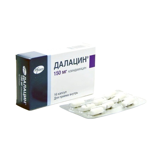 [104130] Далацин 150мг №16 Капсул - Fareva Amboise