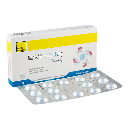 [104152] Денк-Эйр жуниор 5мг №28 Зажилдаг шахмал - Denk Pharma