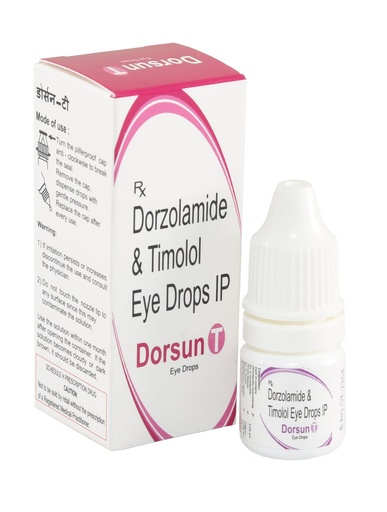 [104211] Дорсун-Т 2%+0.5%-5мл №1 Нүдний дусал - Sunway (India) PVT.LTD