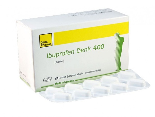 [104241] Ибупрофен-Денк 400мг №100 Бүрхүүлтэй шахмал  - Denk Pharma