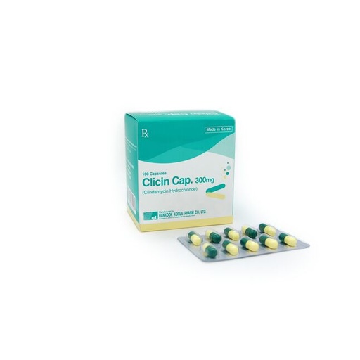 [106479] Клицин кап 300мг №100 Капсул - Hankook Korus Pharm Co.,Ltd
