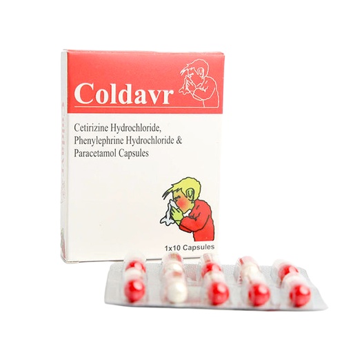 [106659] Колдавр 5мг+5мг+325мг №10 Капсул - Syncom healthcare limited