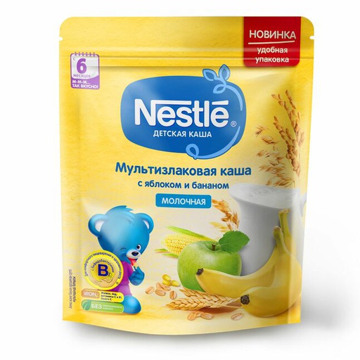 [502283] Нунтаг каш алим гадил 6сар+ Nestle 220гр