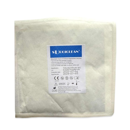 [303287] Цус тогтоох губка 10*10см №1 - Hangzhou Singclean Medical Products Co., Ltd.