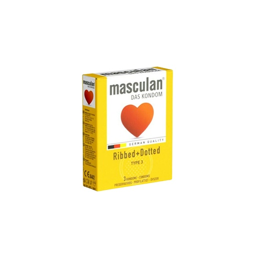 [106442] Бэлгэвч Masculan-3 №3/үелэлтэй товруутай/