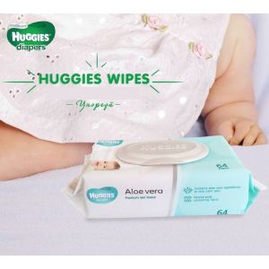 [503181] Сальфетка Нойтон Huggies Aloevera Blue №64