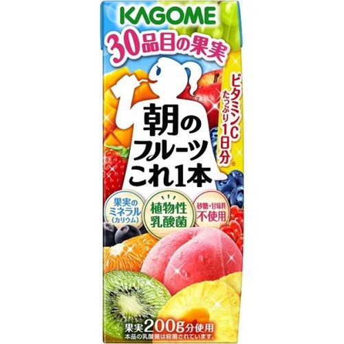 [503472] Кагоме өглөөний жимс 100% 200мл - Kagome