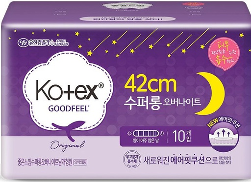 [503522] Ариун цэврийн хэрэглэл Kotex Goodfeel Long 42см №10