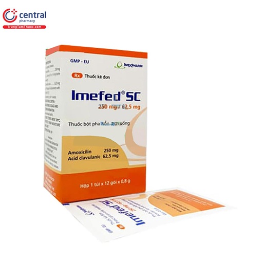 [107512] Имифед Эс Си 250мг+62,5мг №12 нунтаг - Branch of Imexpharm Corporation