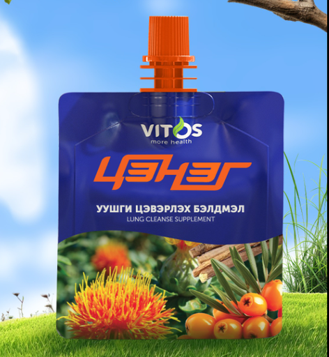 [503929] Цэнэг Уушги цэвэрлэх бэлдмэл 100мл №10 Ундаа - МОНОС ХҮНС ХХК