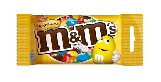 [504081] Шоколад-M&M's Peanut 45г - Марс ООО
